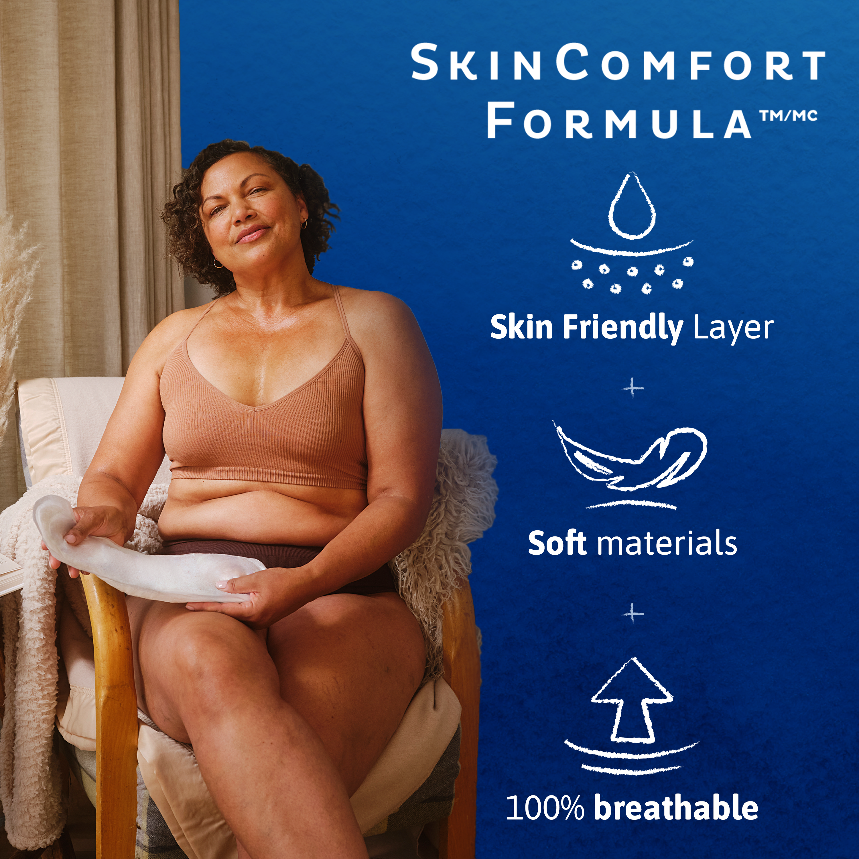 TENA Sensitive Care Overnight Pads