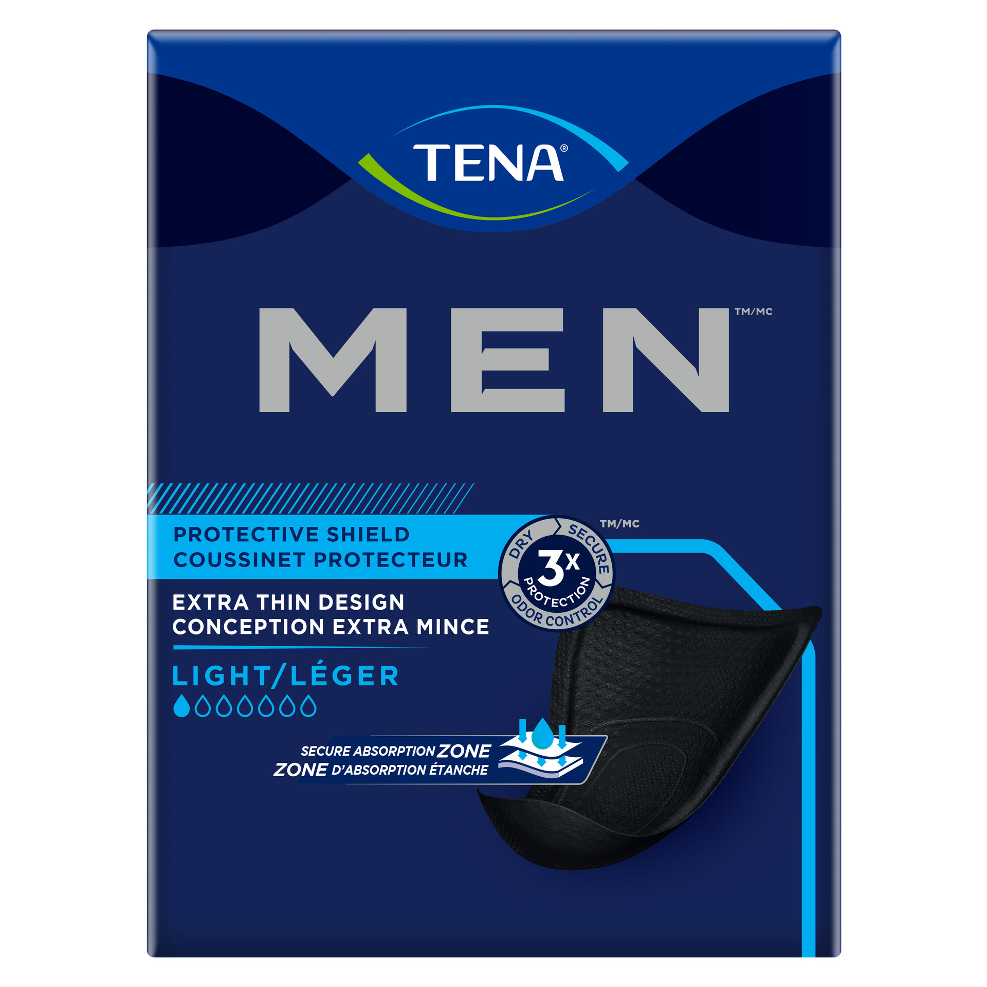TENA Mens Light Incontinence Shields – TENA US Store