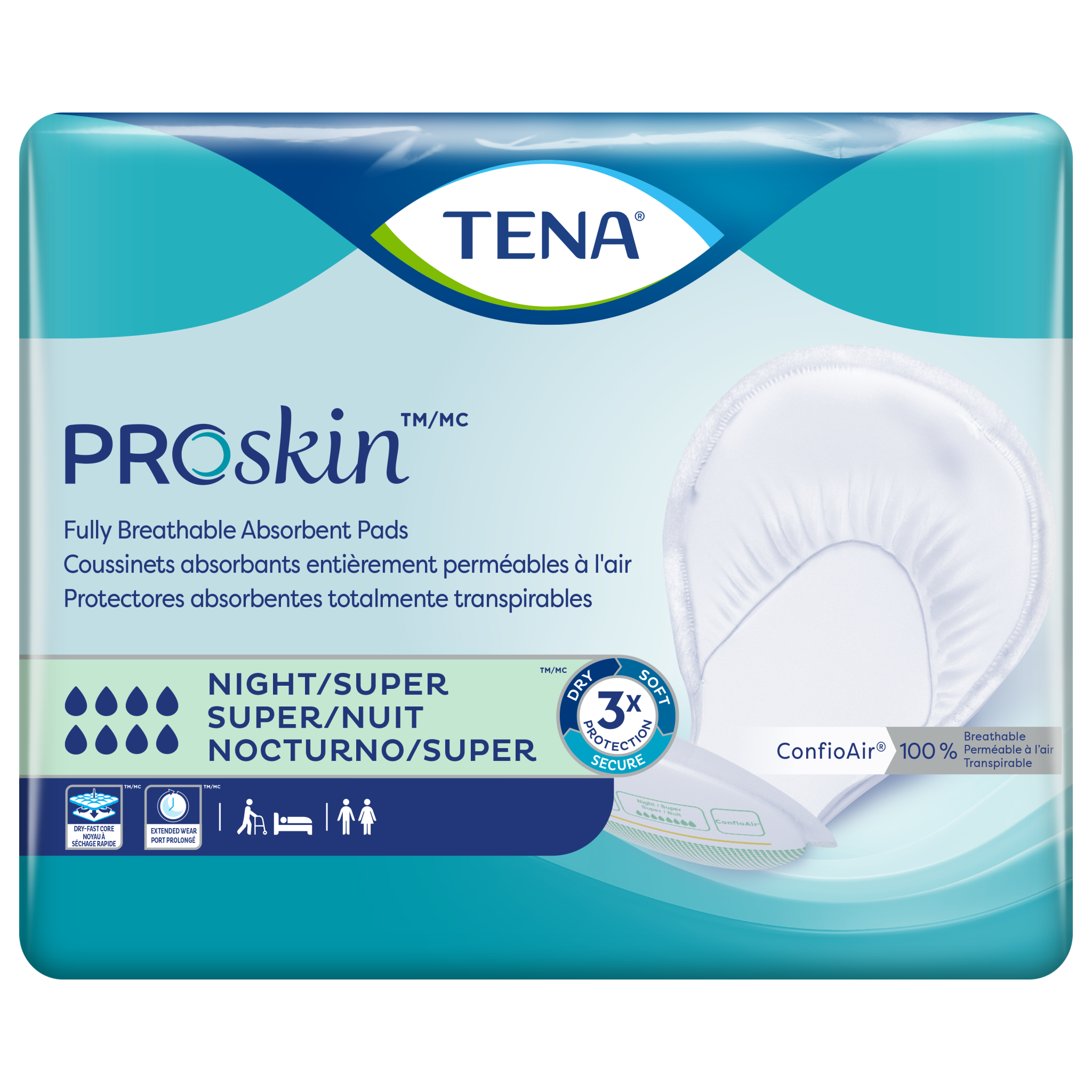 TENA ProSkin Night Super Pads – TENA US Store