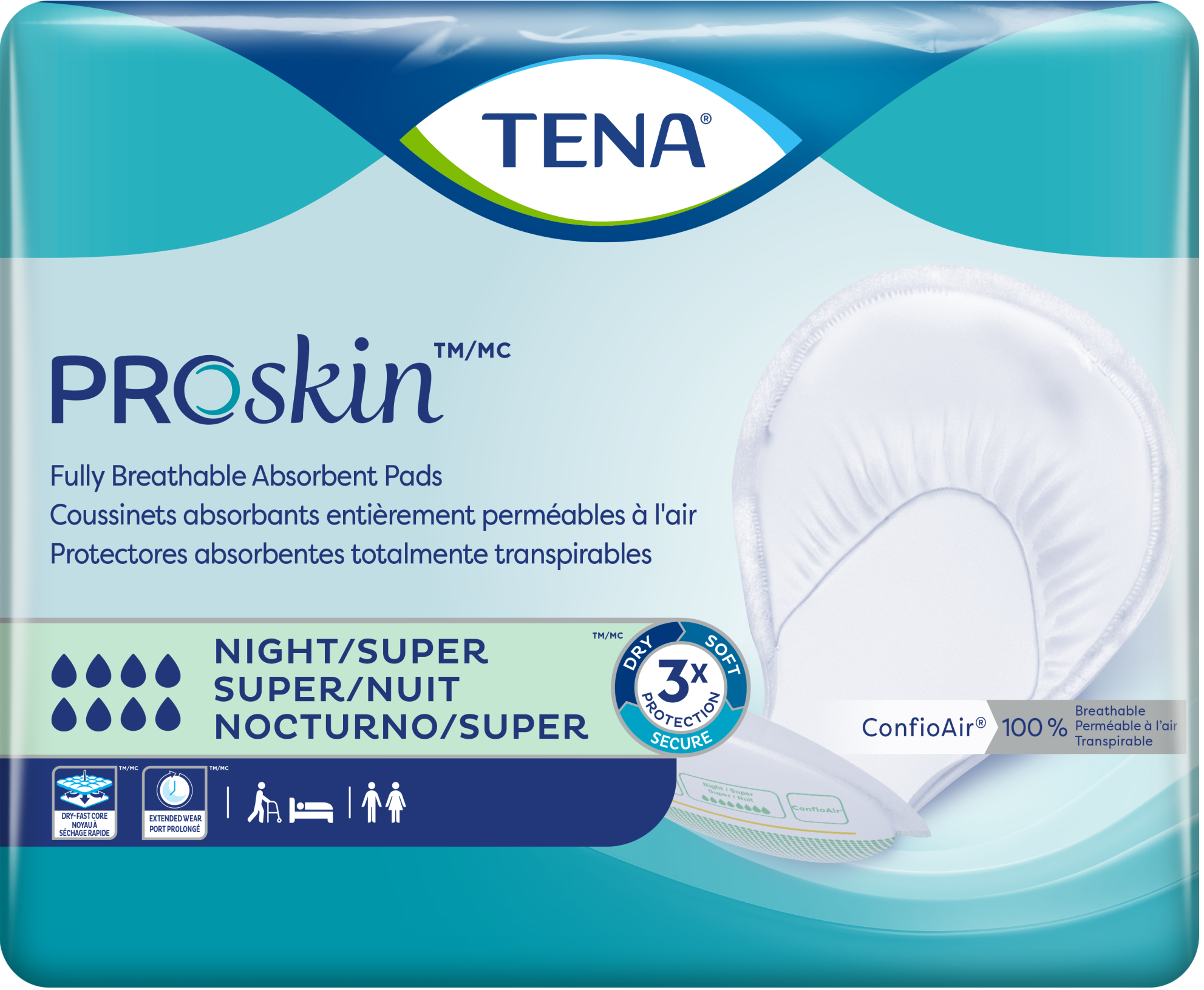 TENA ProSkin Night Super Pads – TENA US Store