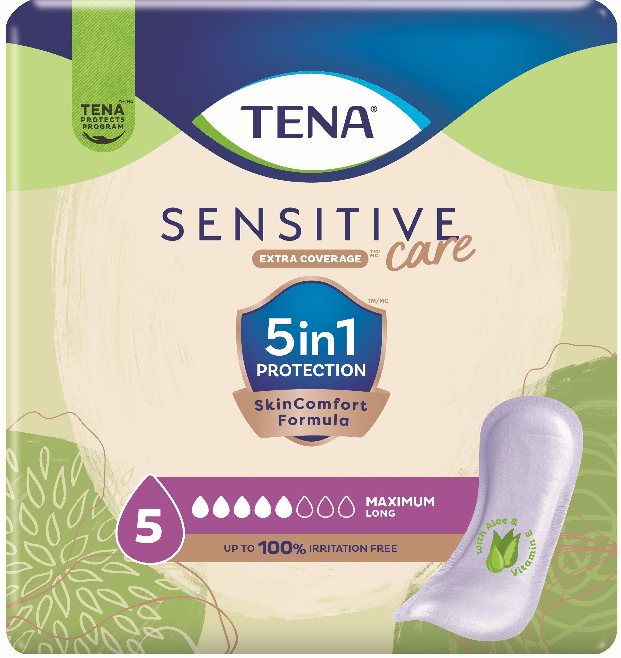 TENA Women's Sensitive Care™ Maximum Pads