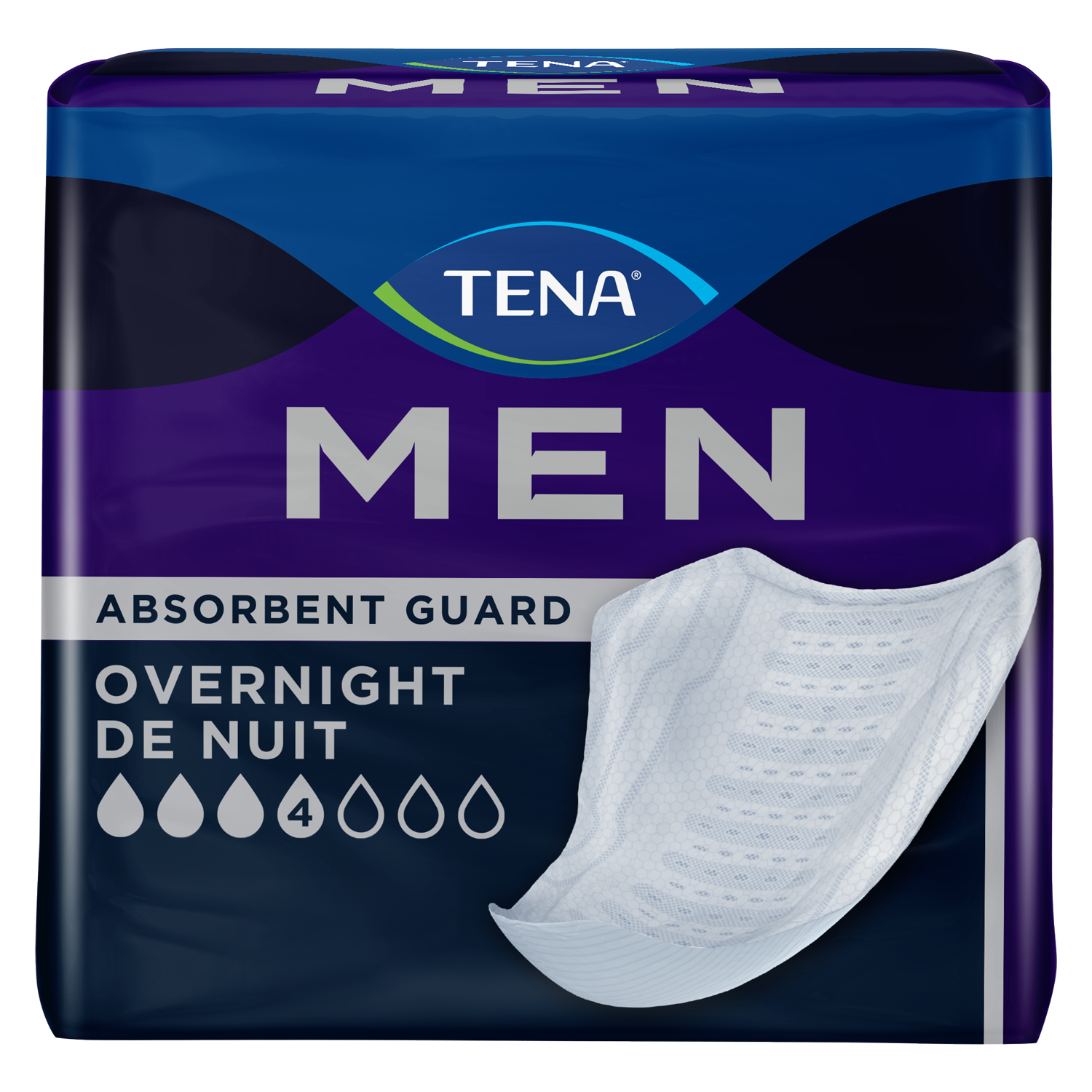 TENA Men Overnight Extra Coverage Guards
