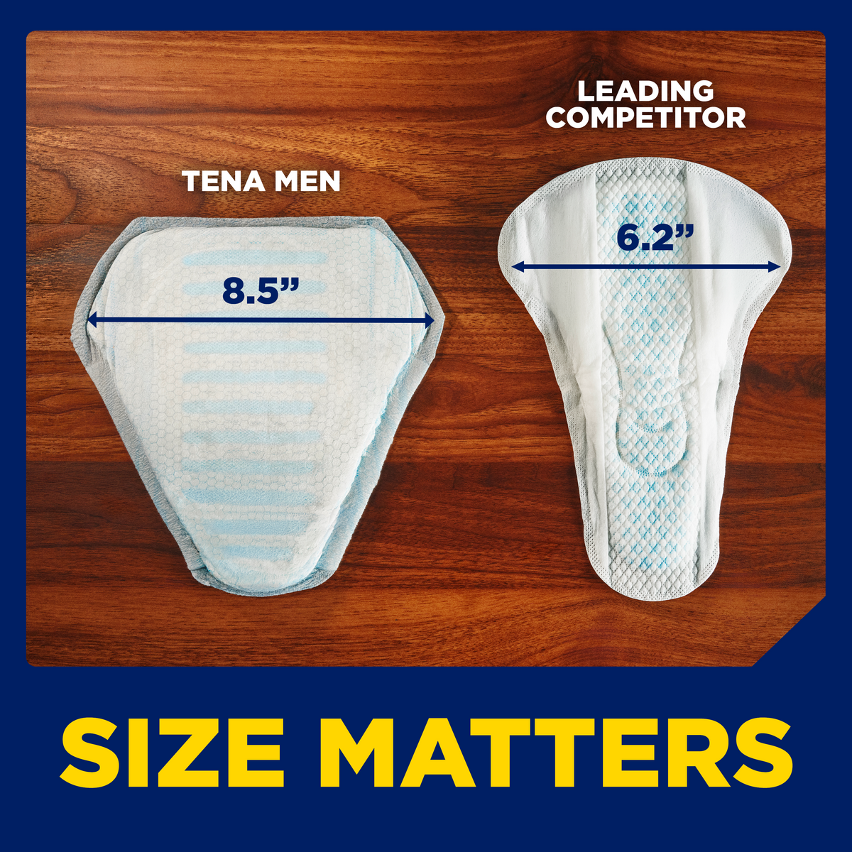 TENA Men™ Overnight Extra Coverage Guards