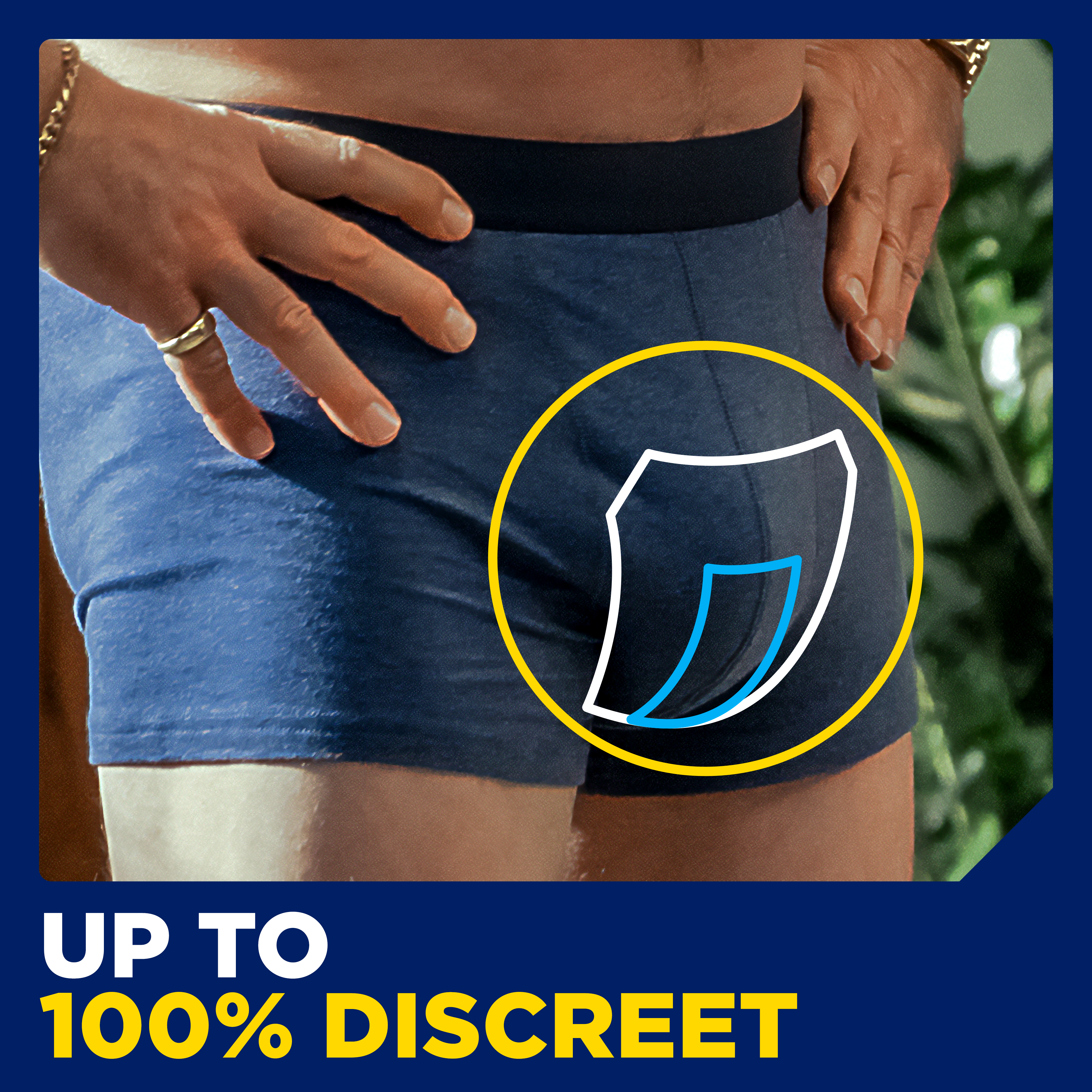 TENA Men™ Overnight Extra Coverage Guards