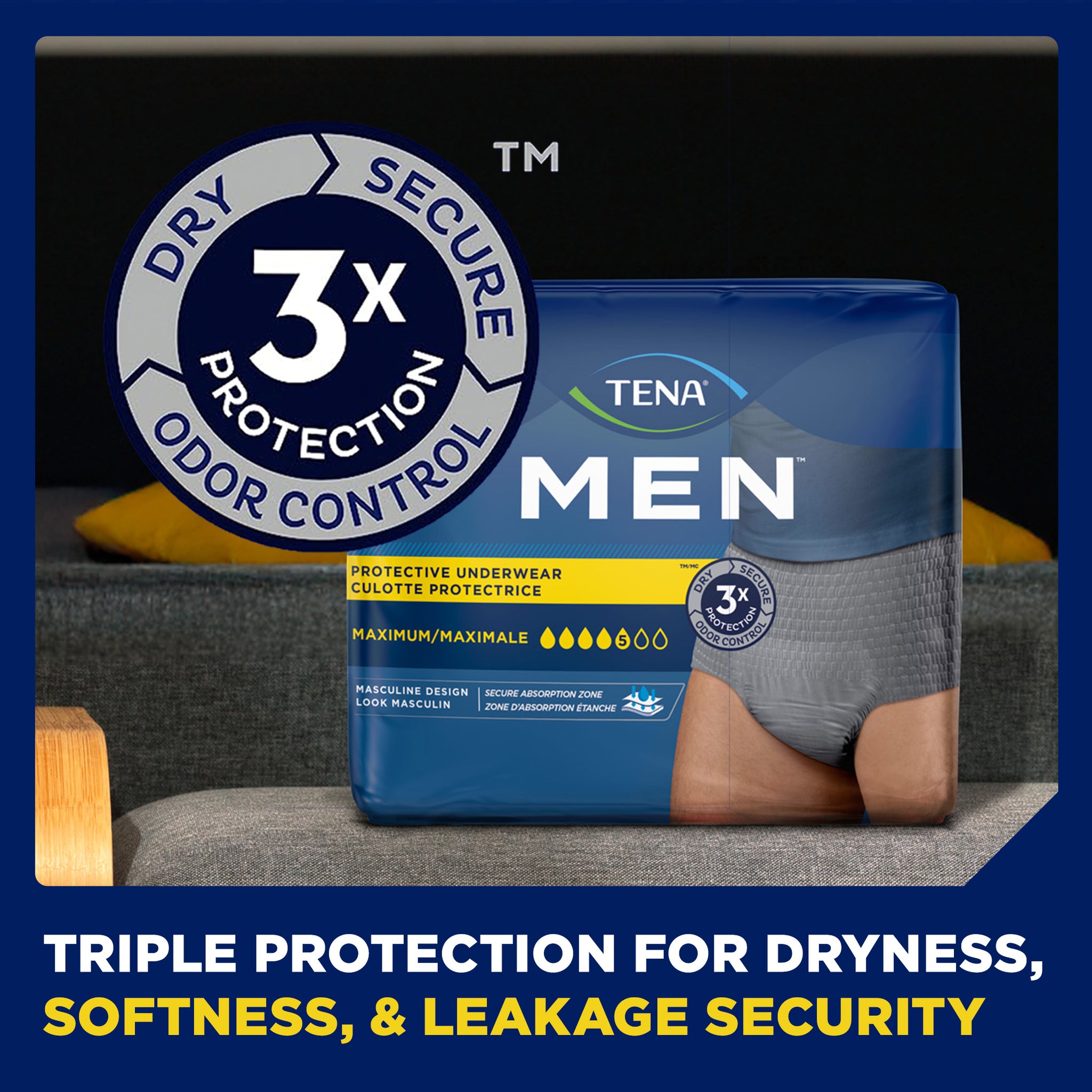 TENA Men™ Protective Underwear Maximum