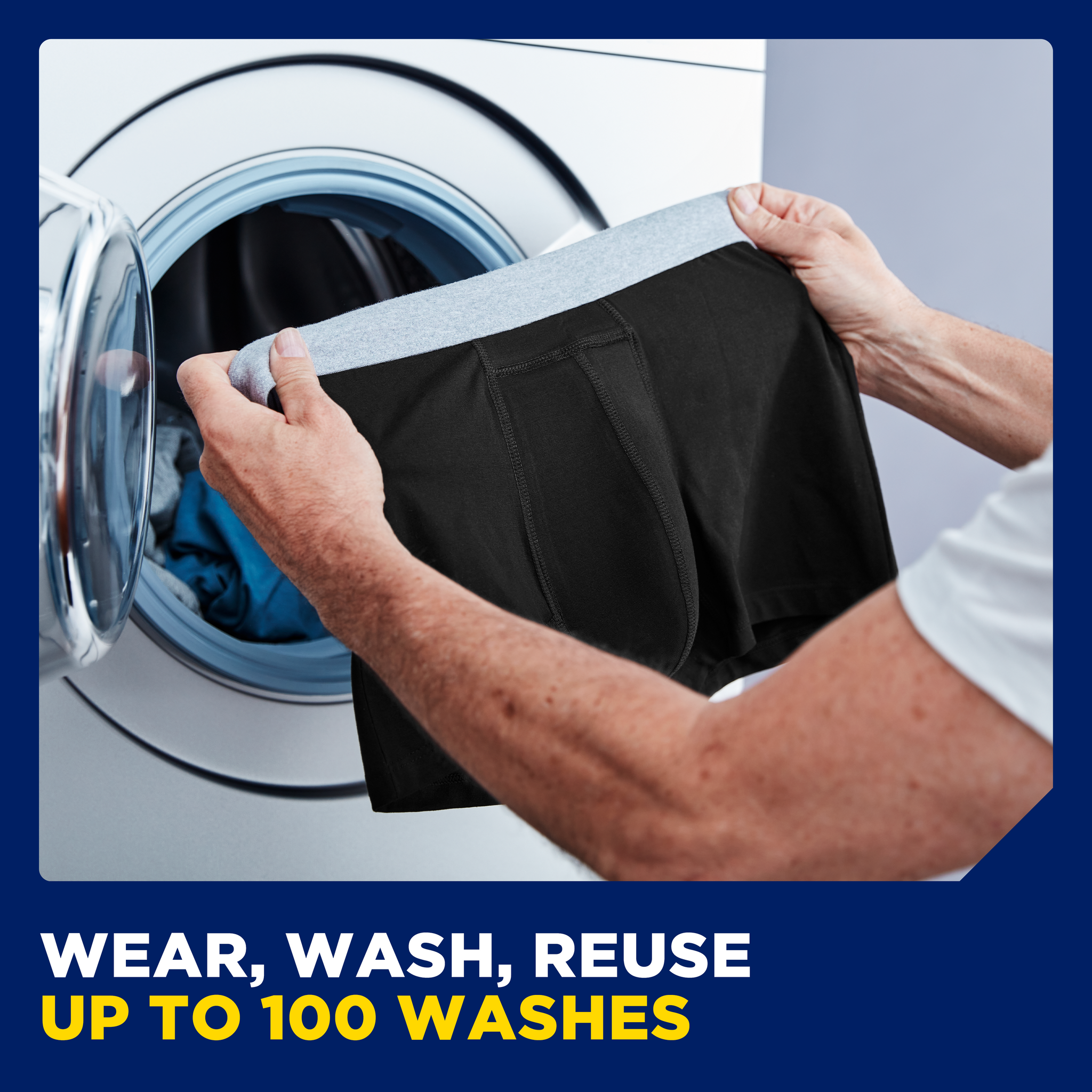 TENA Men Washable Protective Boxers