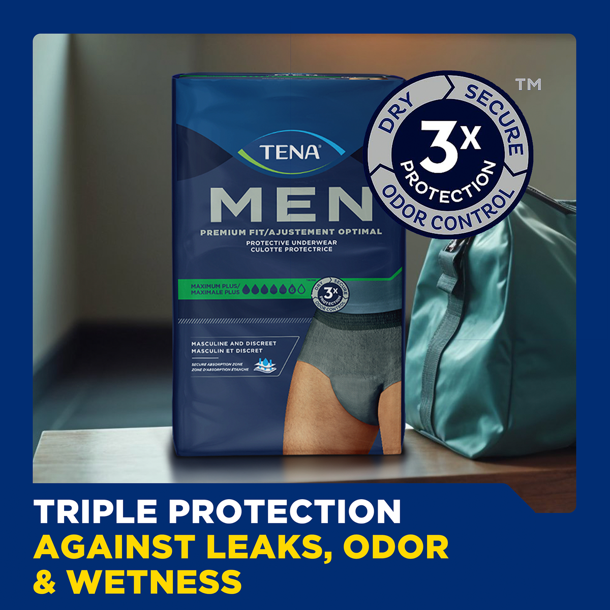 TENA Men Protective Maximum Plus Underwear