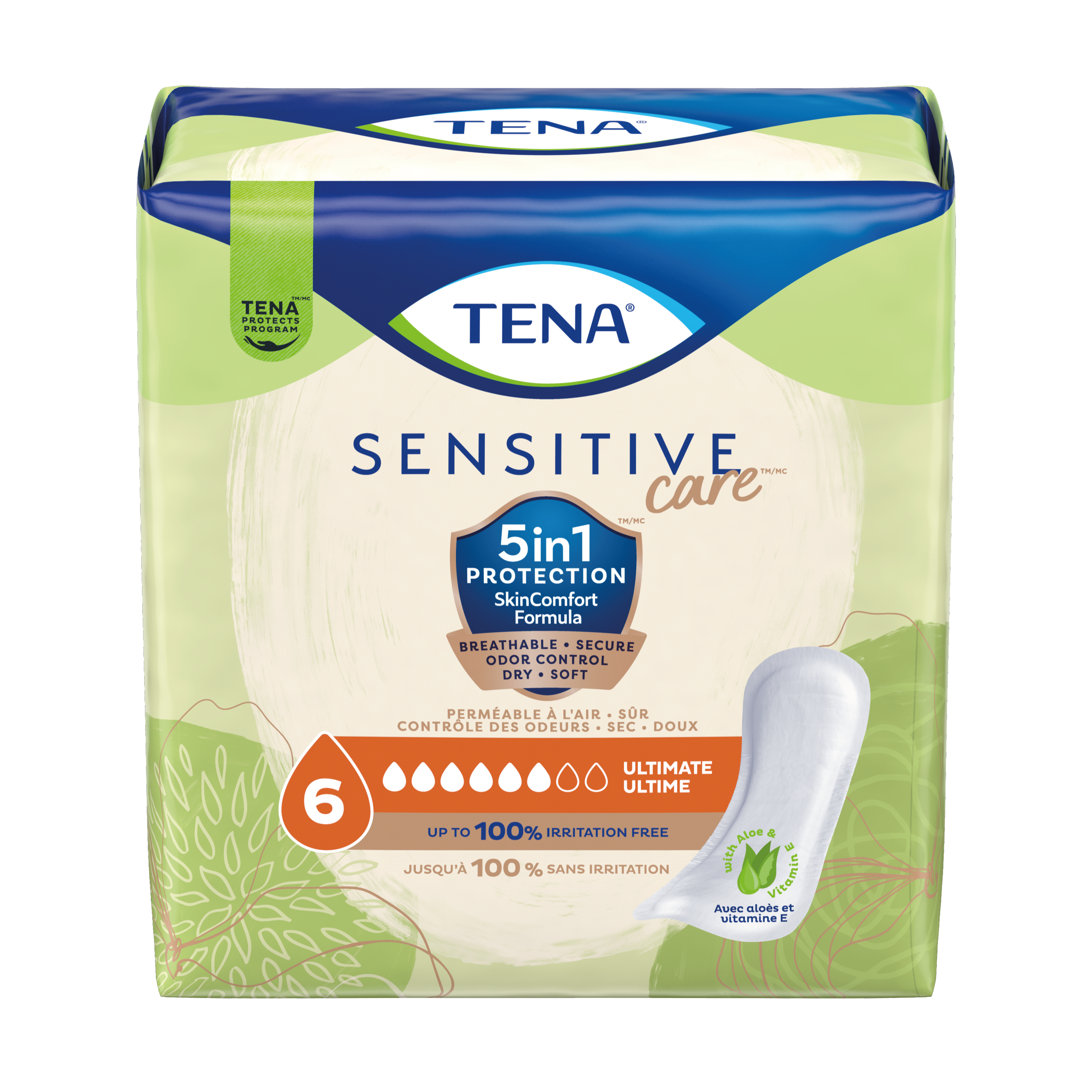 TENA Women's Sensitive Care Ultimate Pads