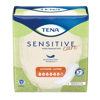 A package of TENA Ultimate Regular Pads