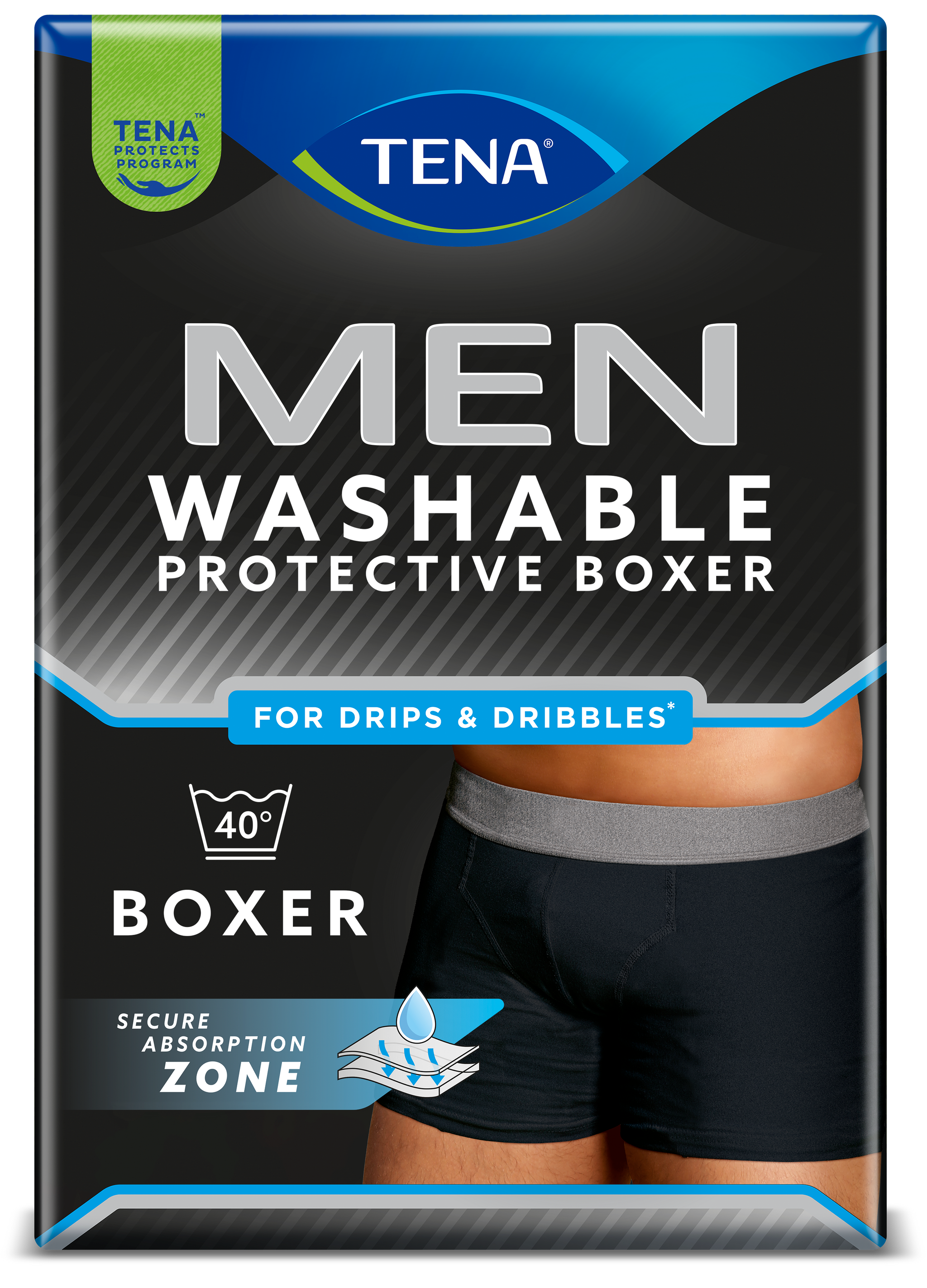 TENA Men Washable Protective Boxers