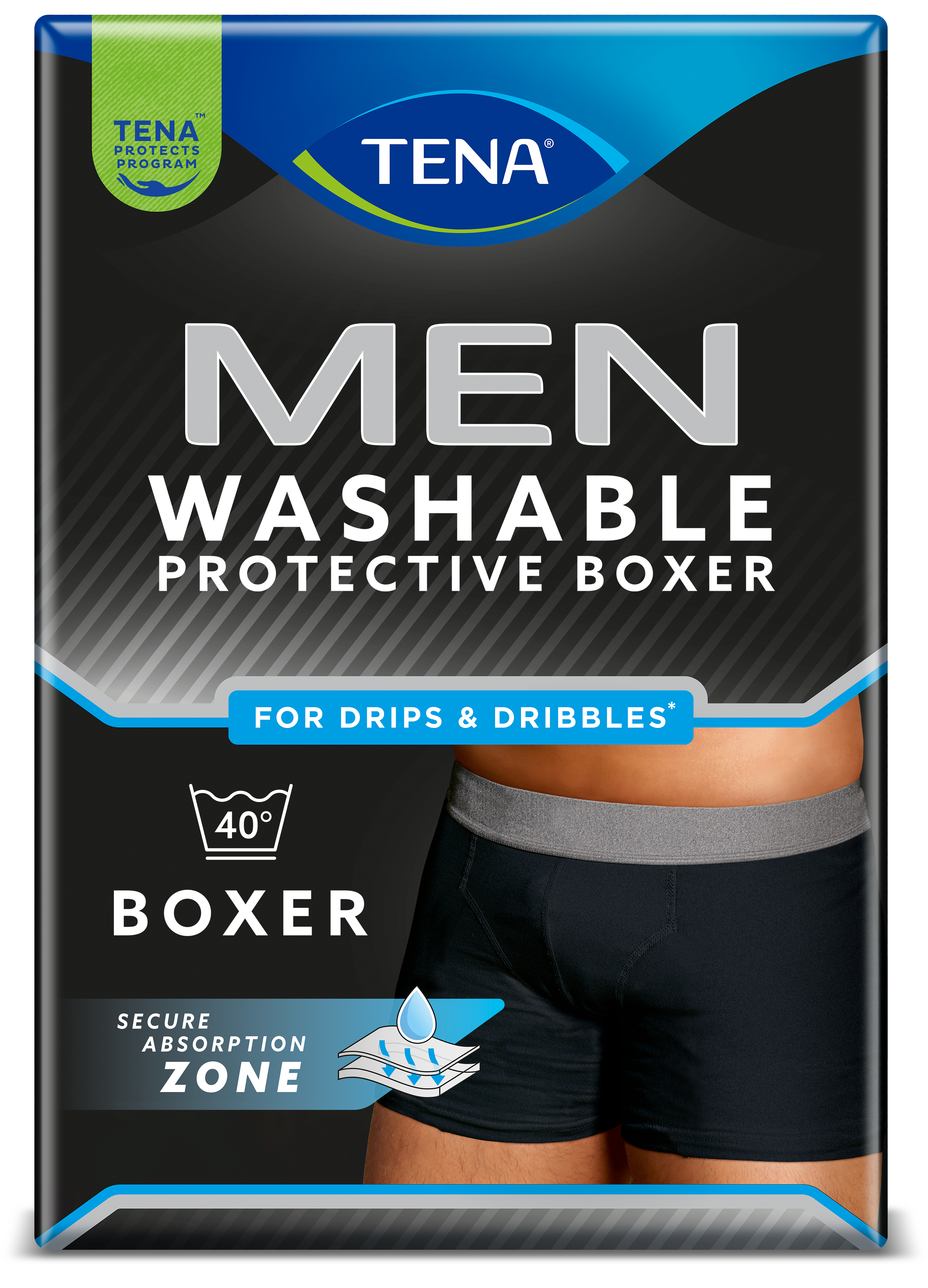 TENA Men Washable Protective Boxers