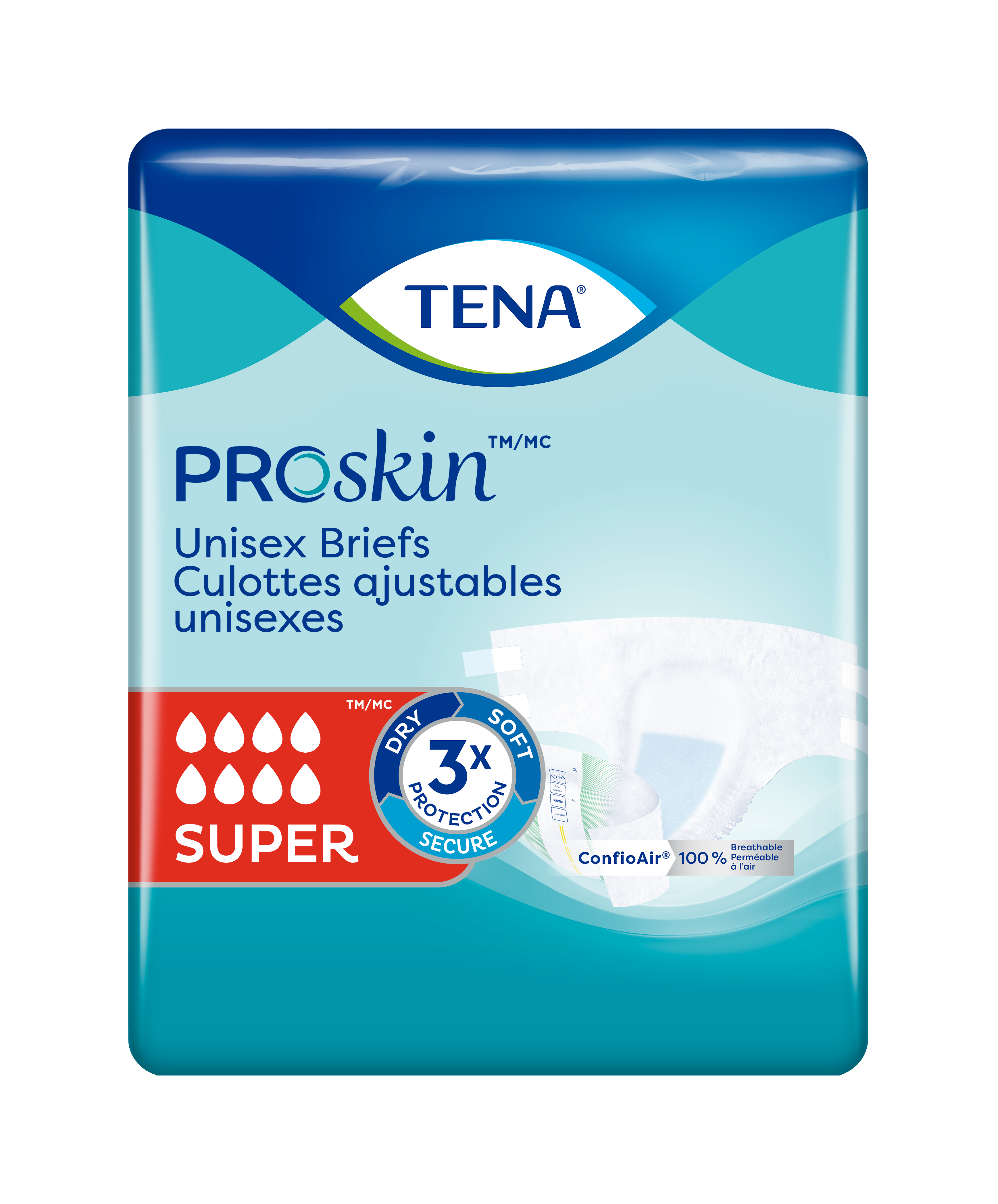 A package of Proskin Unisex Briefs