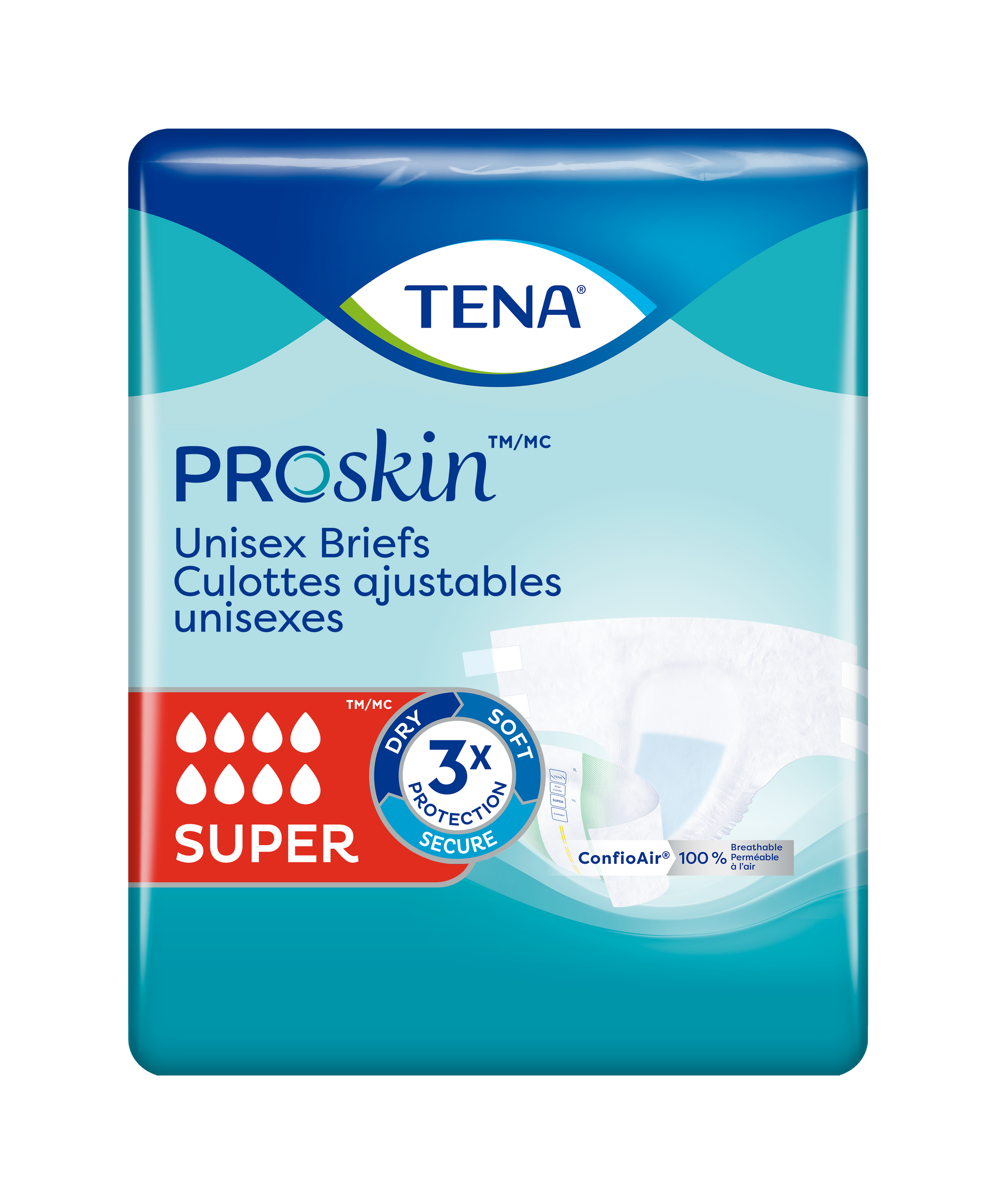 A package of Proskin Unisex Briefs