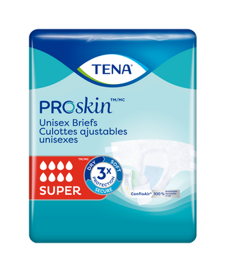 A package of Proskin Unisex Briefs