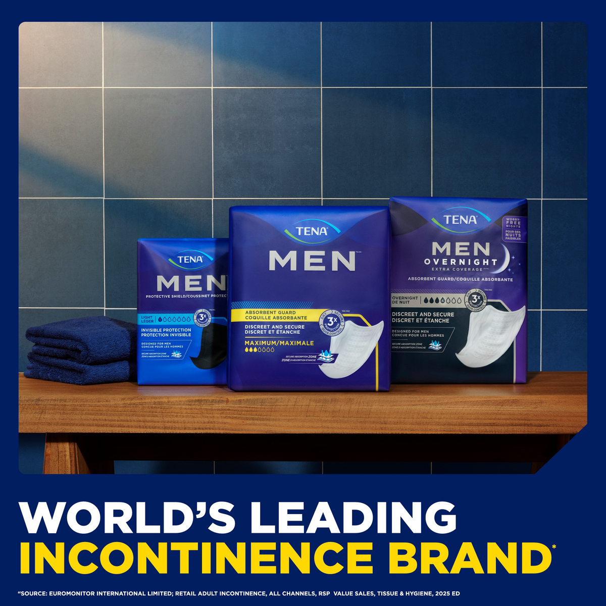 TENA Men™ Light Shields