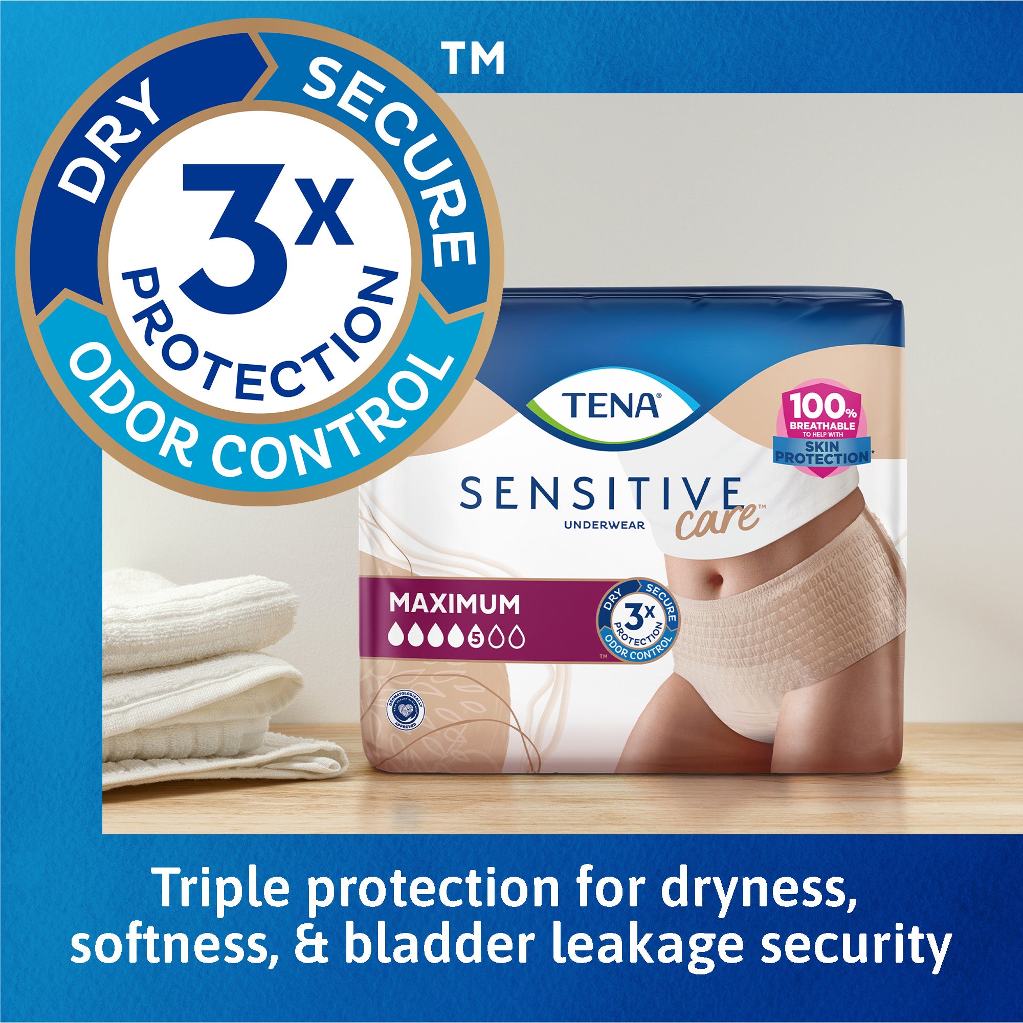 TENA Sensitive Care™ Underwear Maximum