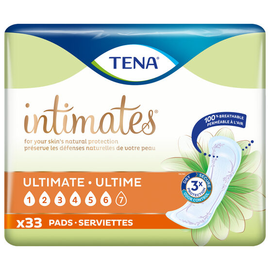 TENA Serenity Ultimate Pads 1 Pack - 10 Count