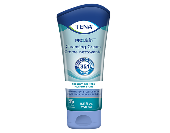 TENA Cleansing Cream Tube 8.5 fl oz - 6 Bottles