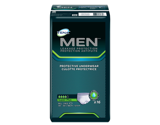 TENA MEN™ Protective Underwear Super Plus Absorbency XLarge - 4 Packs 56 Count