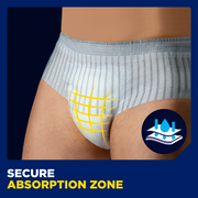 TENA MEN Protective Underwear Super Plus Absorbency XLarge - 1 Pack 14 Count