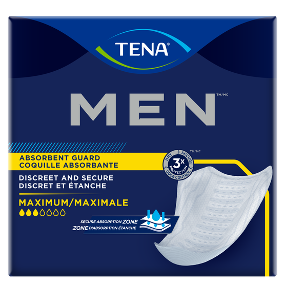 TENA Men™ Maximum Guard - 1 Pack 20 Count