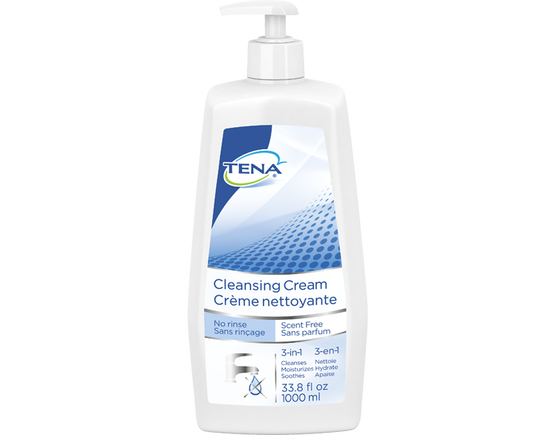 tena wash cream, perineal cleaning