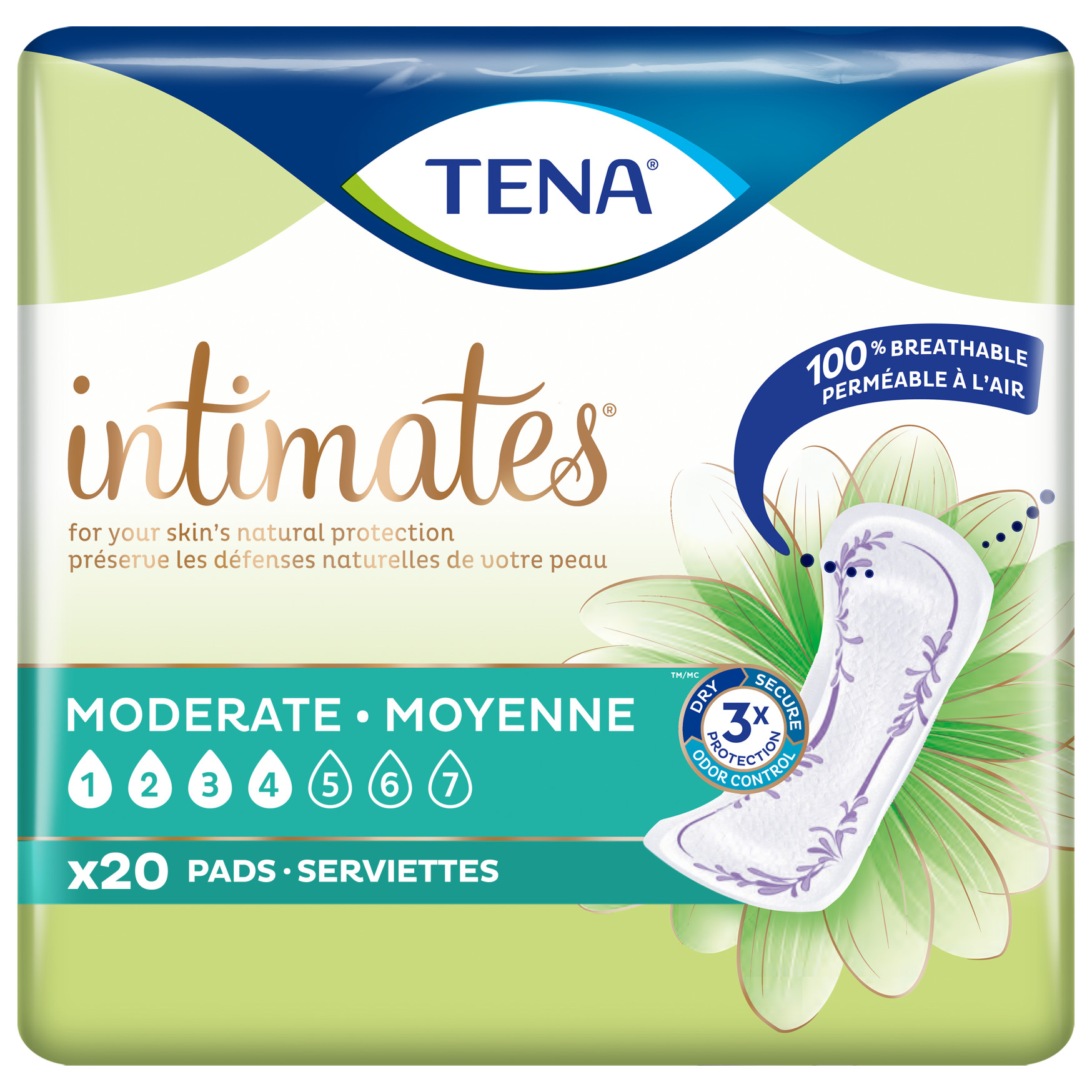 TENA Intimates Pads Moderate Regular